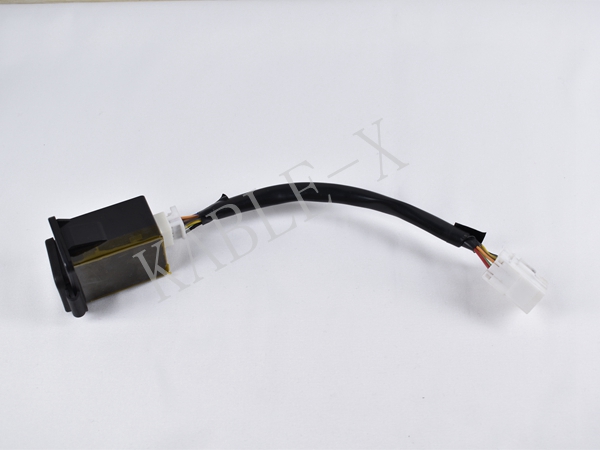 Wire harness for vehicle lamp