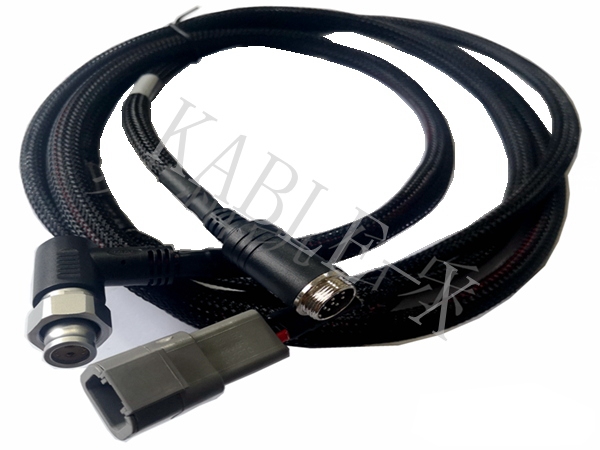 Motor steering wheel navigation cable