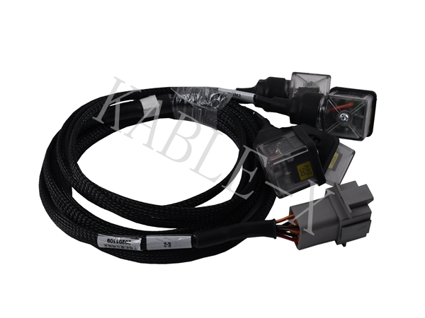 The hydraulic valve navigation wiring harness