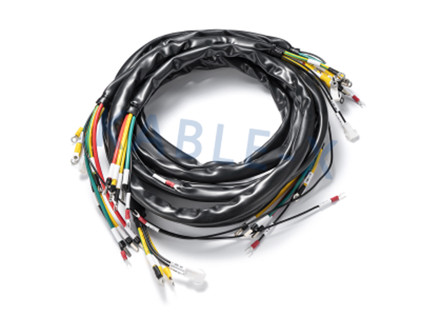 Wire harness for industrial air conditioner